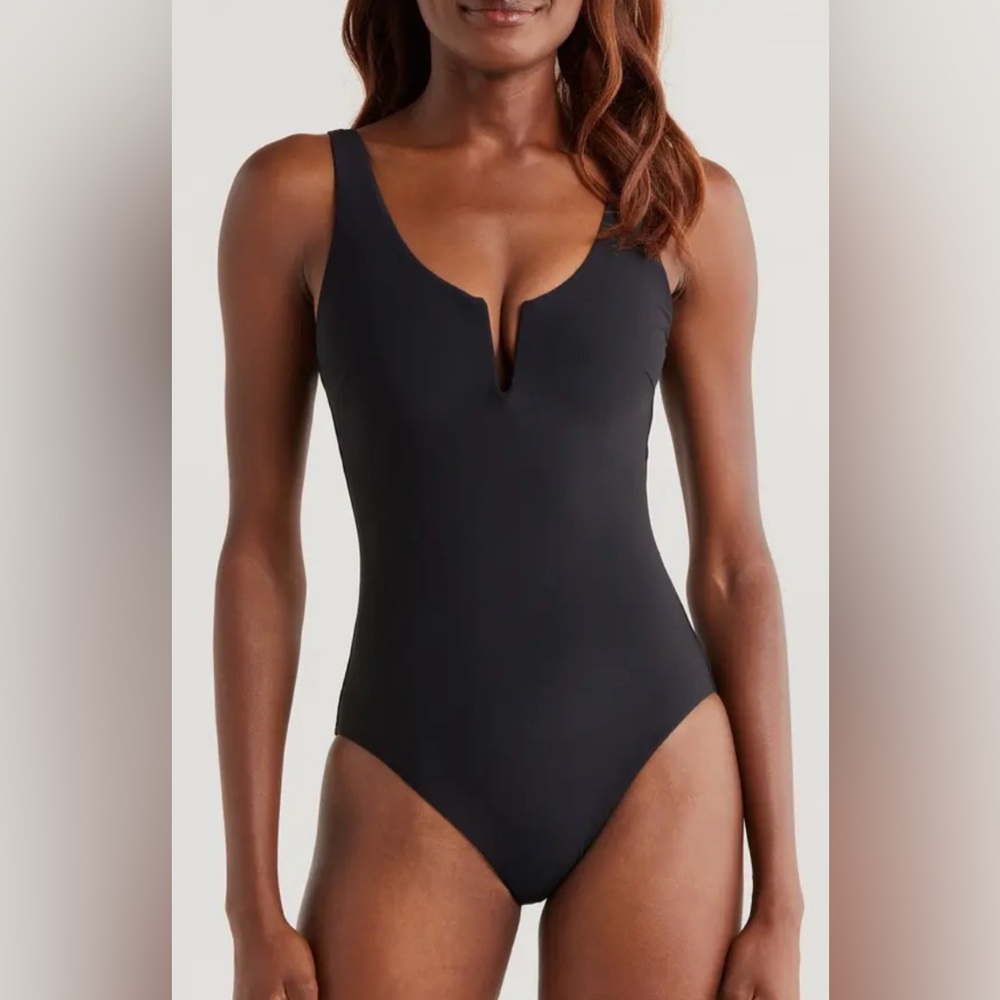Bondi Born Verity One Piece Swimsuit Womens Black Size M US